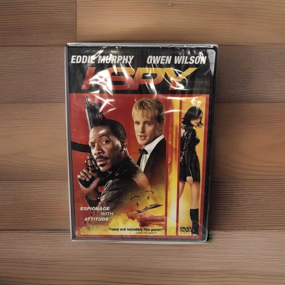 I Spy DVD Eddie Murphy Owen Wilson Action Comedy Movie Pre-Owned Good